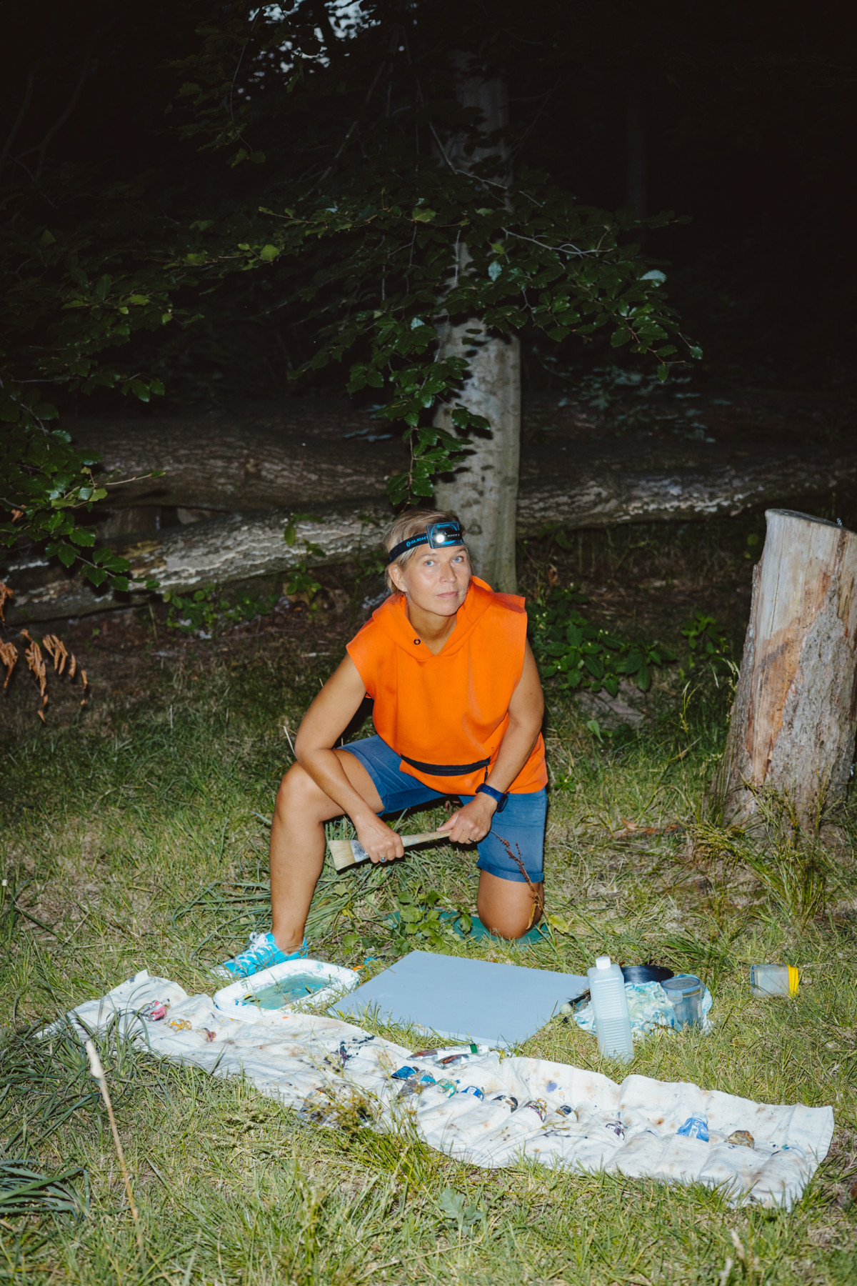 Bild 12: Nachtarbeit