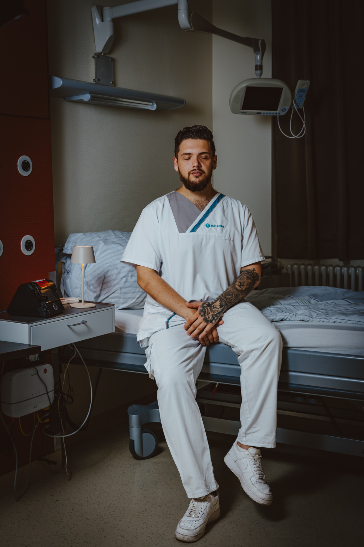 Bild 14: Nachtarbeit